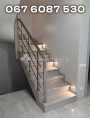 Стеклянные ограждения для лестниц и балкона Стеклянные перила